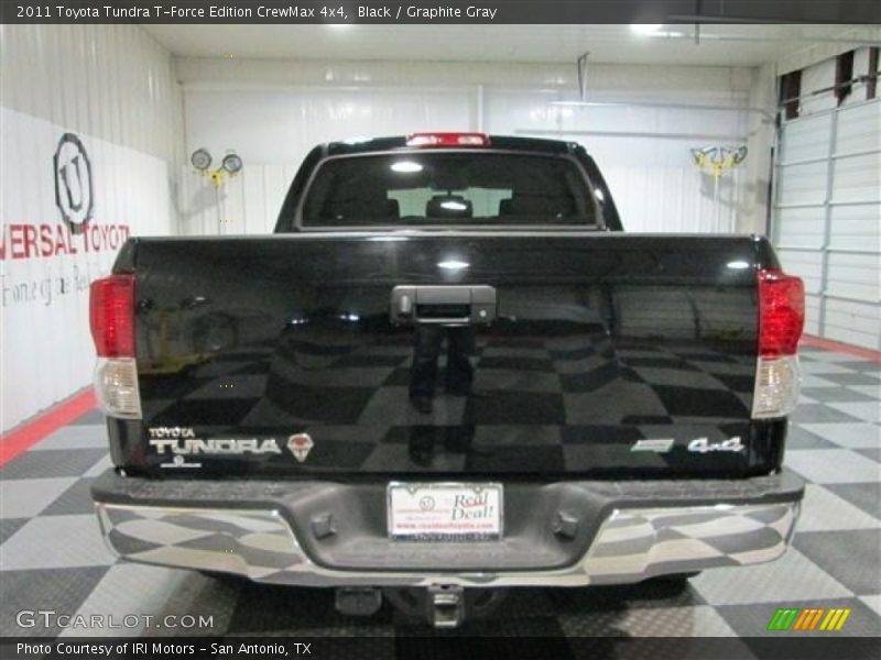 Black / Graphite Gray 2011 Toyota Tundra T-Force Edition CrewMax 4x4