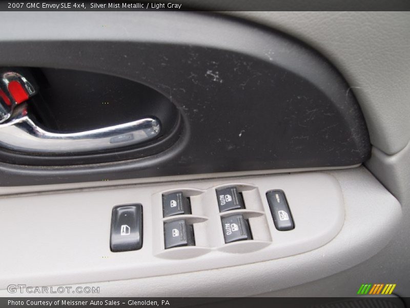 Silver Mist Metallic / Light Gray 2007 GMC Envoy SLE 4x4