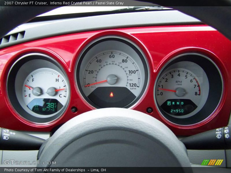 Inferno Red Crystal Pearl / Pastel Slate Gray 2007 Chrysler PT Cruiser