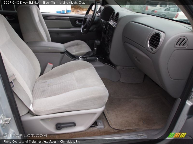 Silver Mist Metallic / Light Gray 2007 GMC Envoy SLE 4x4
