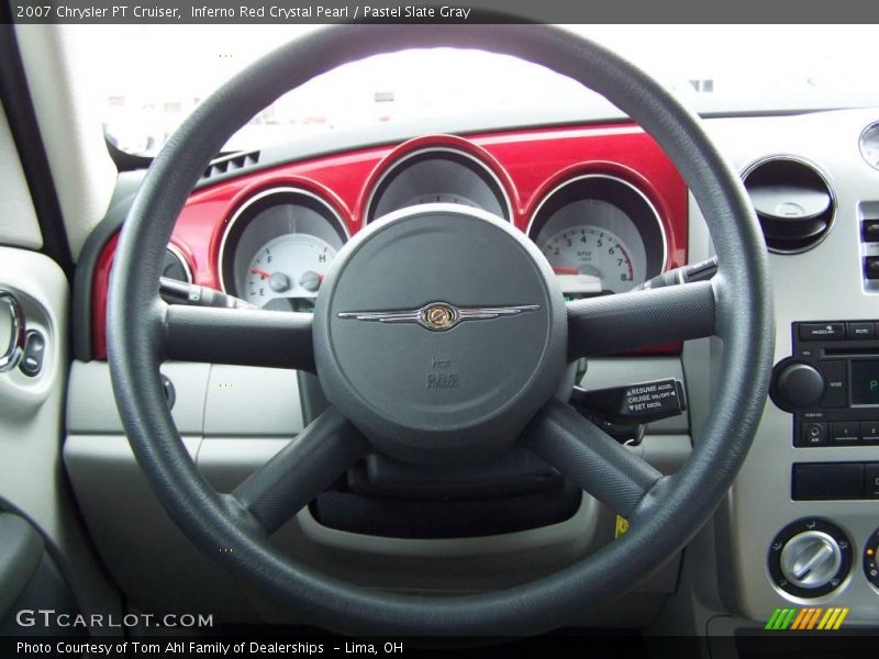 Inferno Red Crystal Pearl / Pastel Slate Gray 2007 Chrysler PT Cruiser