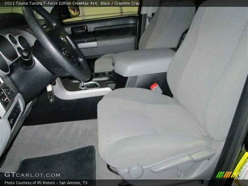 Black / Graphite Gray 2011 Toyota Tundra T-Force Edition CrewMax 4x4