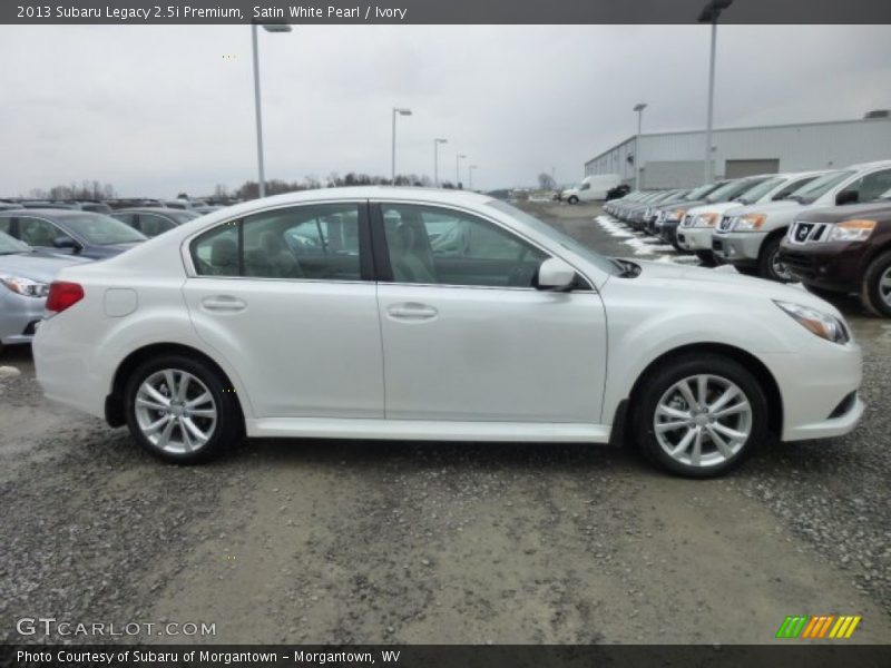 Satin White Pearl / Ivory 2013 Subaru Legacy 2.5i Premium