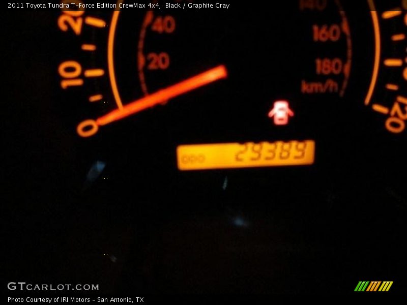 Black / Graphite Gray 2011 Toyota Tundra T-Force Edition CrewMax 4x4