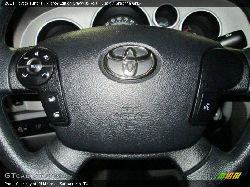 Black / Graphite Gray 2011 Toyota Tundra T-Force Edition CrewMax 4x4