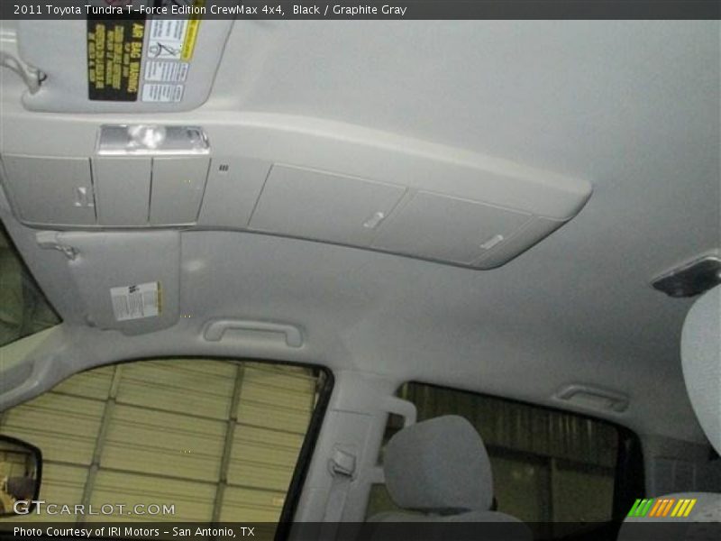 Black / Graphite Gray 2011 Toyota Tundra T-Force Edition CrewMax 4x4
