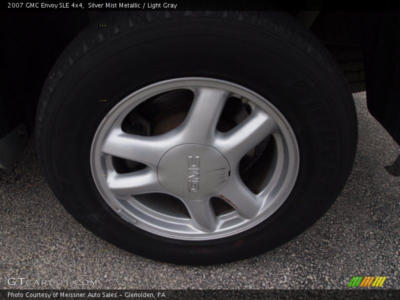 Silver Mist Metallic / Light Gray 2007 GMC Envoy SLE 4x4
