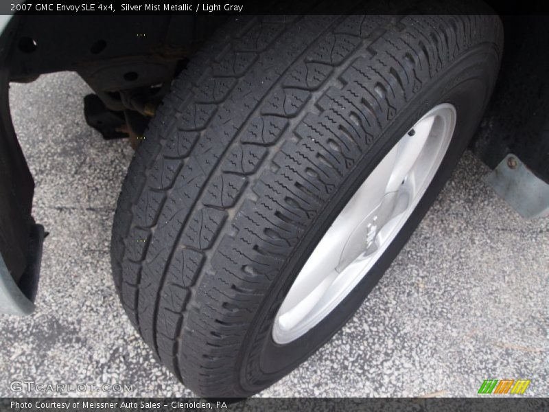 Silver Mist Metallic / Light Gray 2007 GMC Envoy SLE 4x4