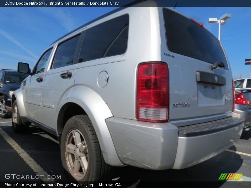 Bright Silver Metallic / Dark Slate Gray 2008 Dodge Nitro SXT