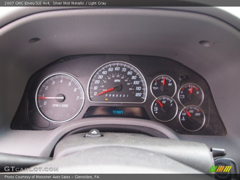 Silver Mist Metallic / Light Gray 2007 GMC Envoy SLE 4x4