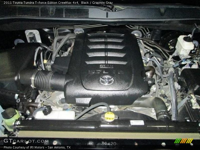 Black / Graphite Gray 2011 Toyota Tundra T-Force Edition CrewMax 4x4