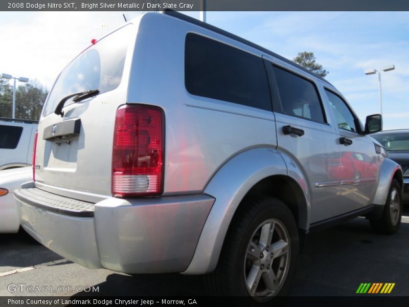 Bright Silver Metallic / Dark Slate Gray 2008 Dodge Nitro SXT