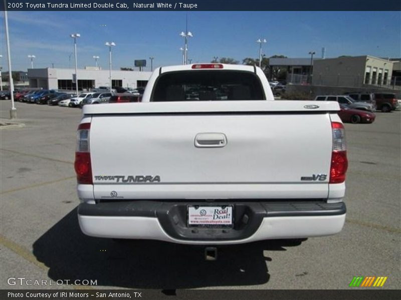 Natural White / Taupe 2005 Toyota Tundra Limited Double Cab