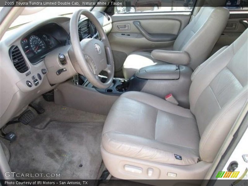 Natural White / Taupe 2005 Toyota Tundra Limited Double Cab