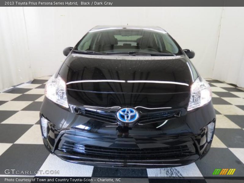 Black / Dark Gray 2013 Toyota Prius Persona Series Hybrid