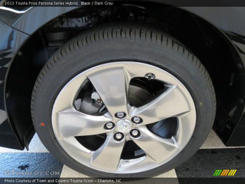 Black / Dark Gray 2013 Toyota Prius Persona Series Hybrid