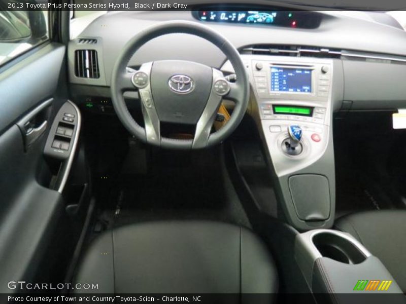 Black / Dark Gray 2013 Toyota Prius Persona Series Hybrid