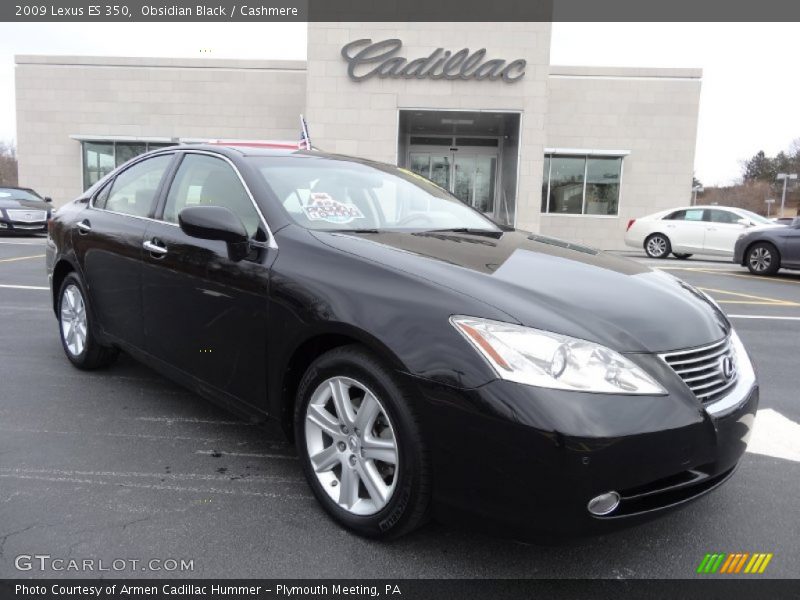 Obsidian Black / Cashmere 2009 Lexus ES 350