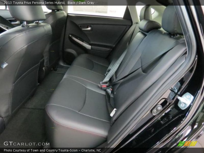 Black / Dark Gray 2013 Toyota Prius Persona Series Hybrid