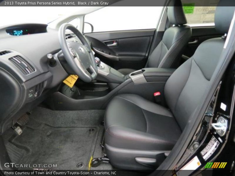 Black / Dark Gray 2013 Toyota Prius Persona Series Hybrid
