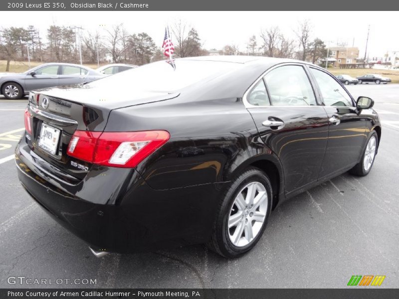 Obsidian Black / Cashmere 2009 Lexus ES 350