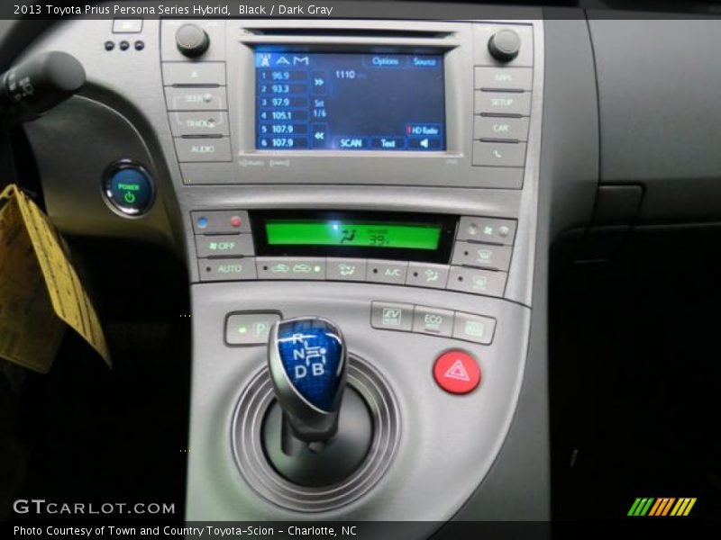 Black / Dark Gray 2013 Toyota Prius Persona Series Hybrid