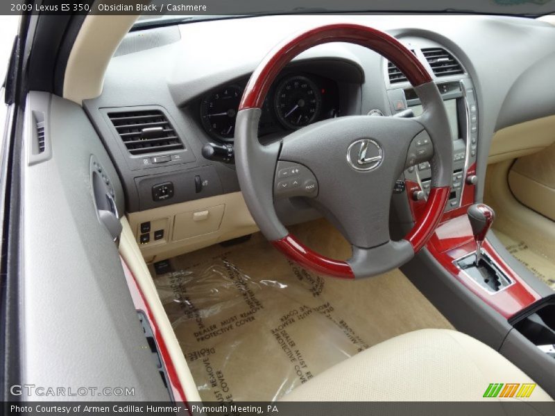 Obsidian Black / Cashmere 2009 Lexus ES 350