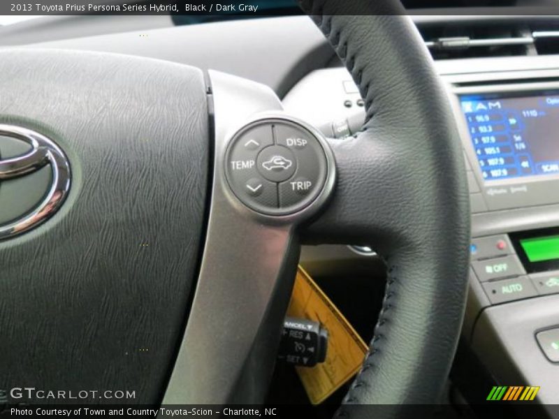 Black / Dark Gray 2013 Toyota Prius Persona Series Hybrid