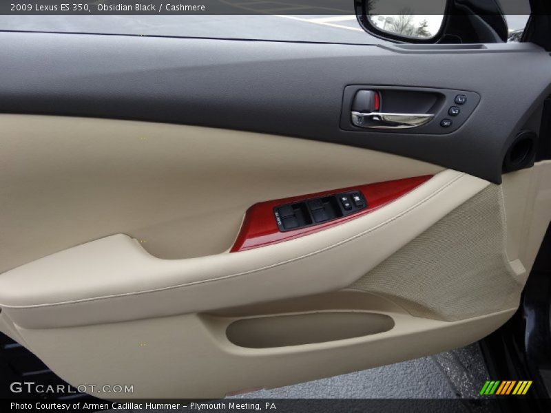 Obsidian Black / Cashmere 2009 Lexus ES 350