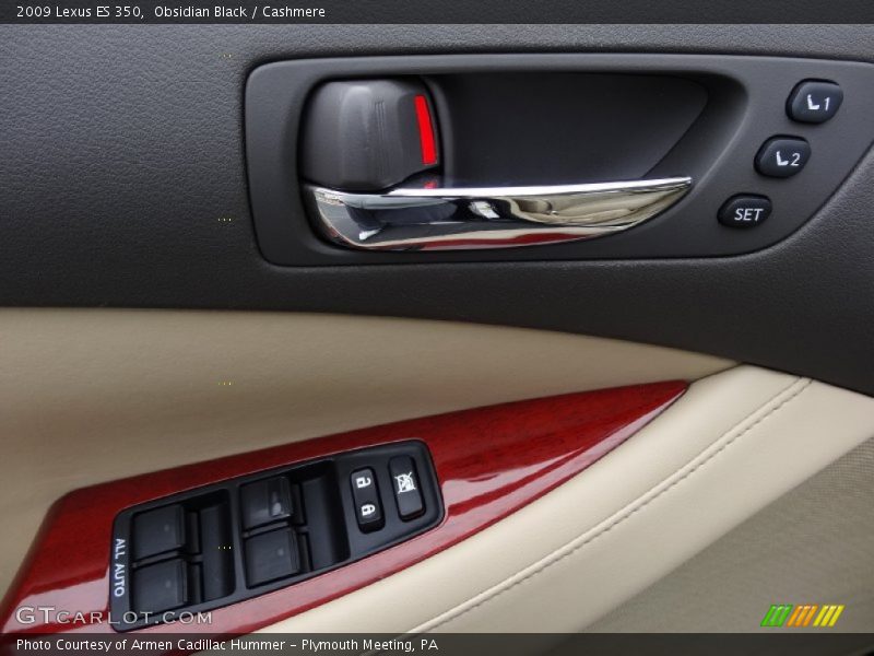 Obsidian Black / Cashmere 2009 Lexus ES 350