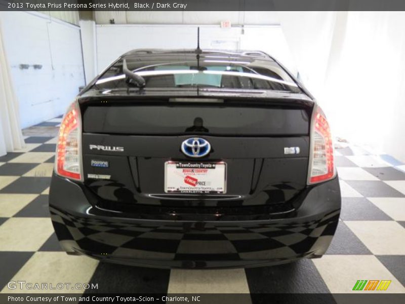 Black / Dark Gray 2013 Toyota Prius Persona Series Hybrid
