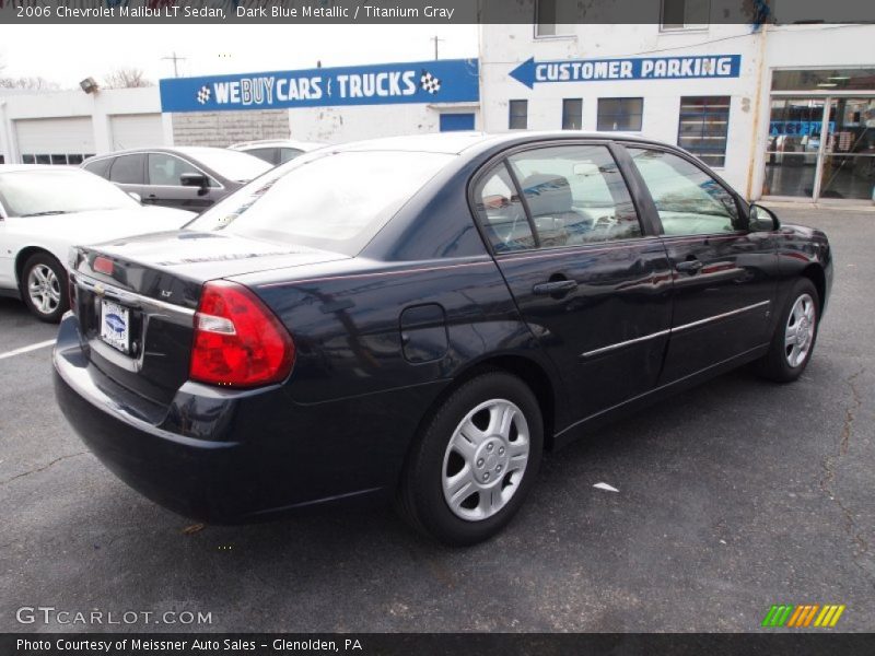 Dark Blue Metallic / Titanium Gray 2006 Chevrolet Malibu LT Sedan