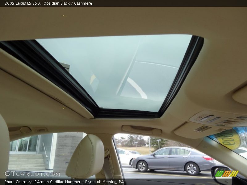 Obsidian Black / Cashmere 2009 Lexus ES 350