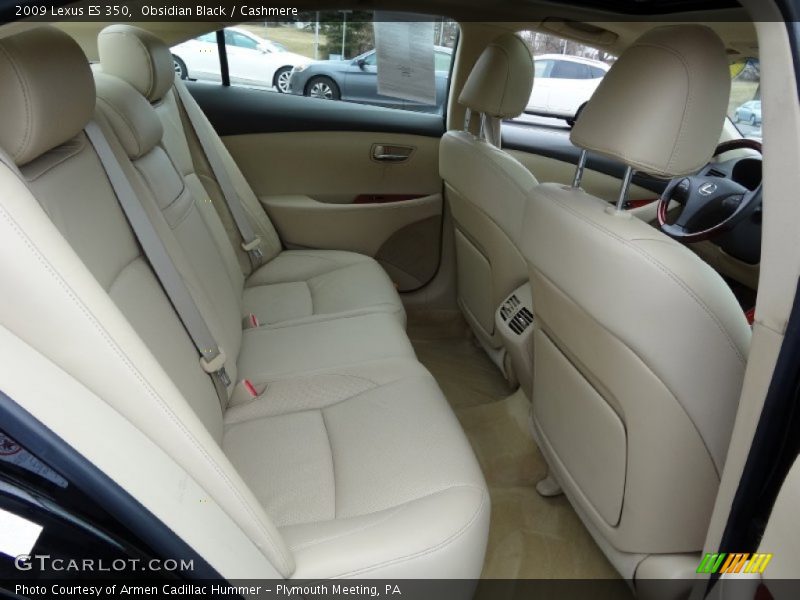 Obsidian Black / Cashmere 2009 Lexus ES 350