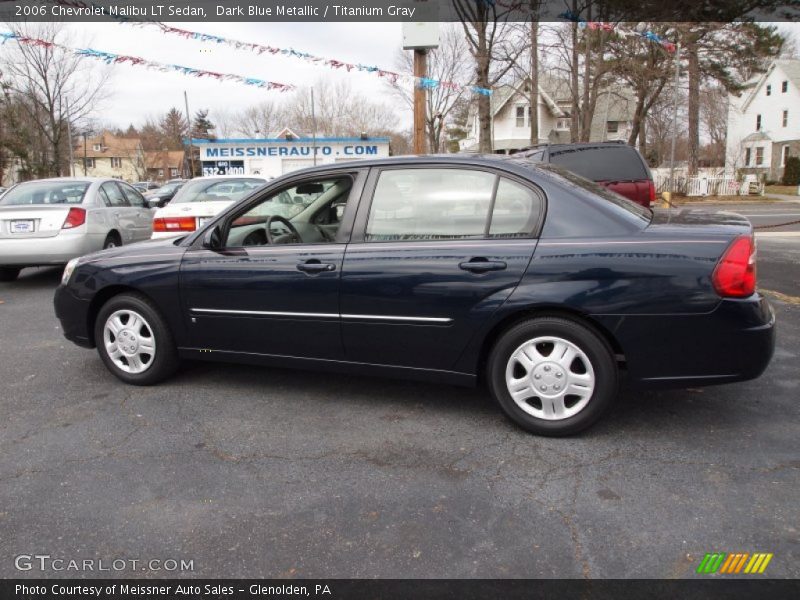 Dark Blue Metallic / Titanium Gray 2006 Chevrolet Malibu LT Sedan