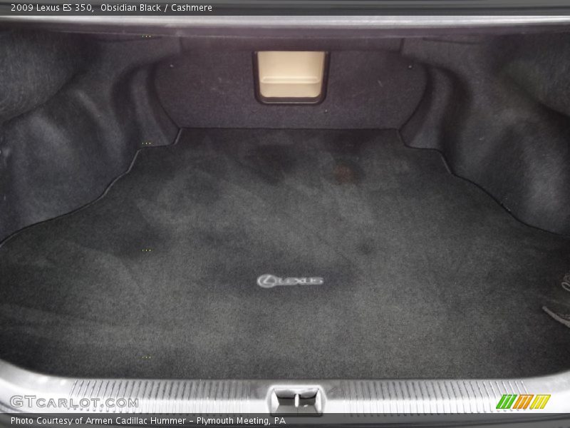 Obsidian Black / Cashmere 2009 Lexus ES 350
