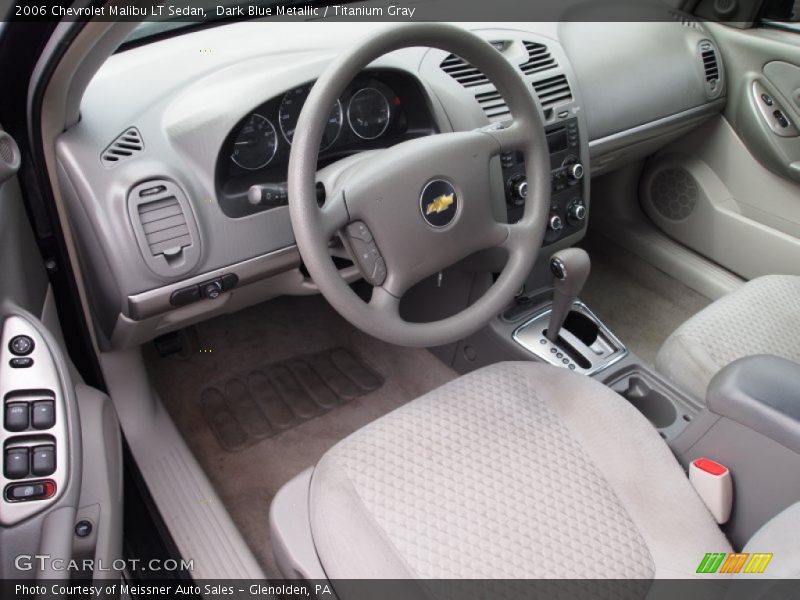 Dark Blue Metallic / Titanium Gray 2006 Chevrolet Malibu LT Sedan