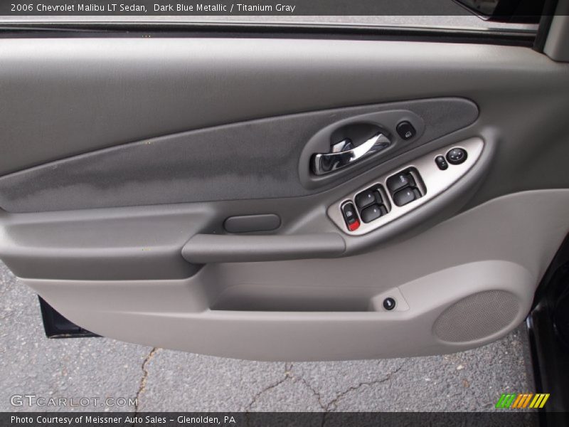 Dark Blue Metallic / Titanium Gray 2006 Chevrolet Malibu LT Sedan