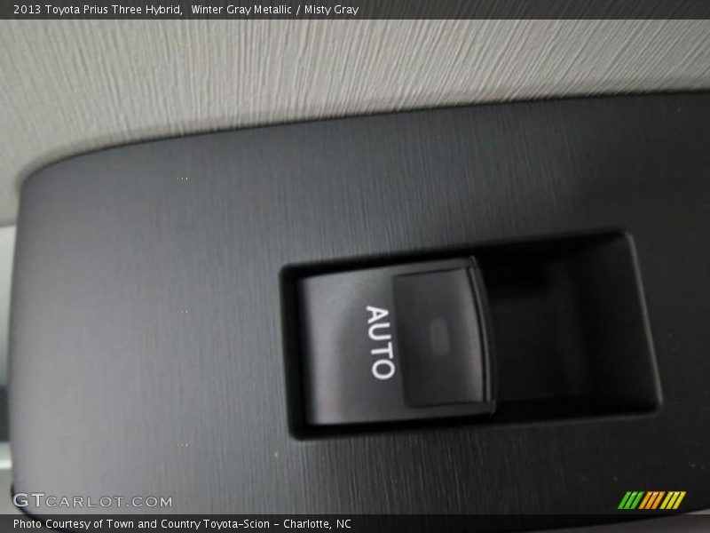 Winter Gray Metallic / Misty Gray 2013 Toyota Prius Three Hybrid