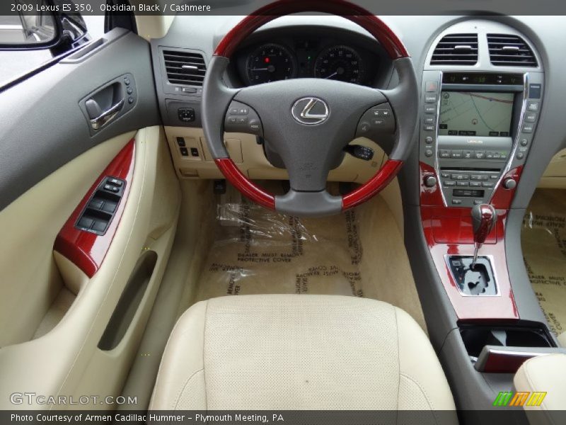 Obsidian Black / Cashmere 2009 Lexus ES 350
