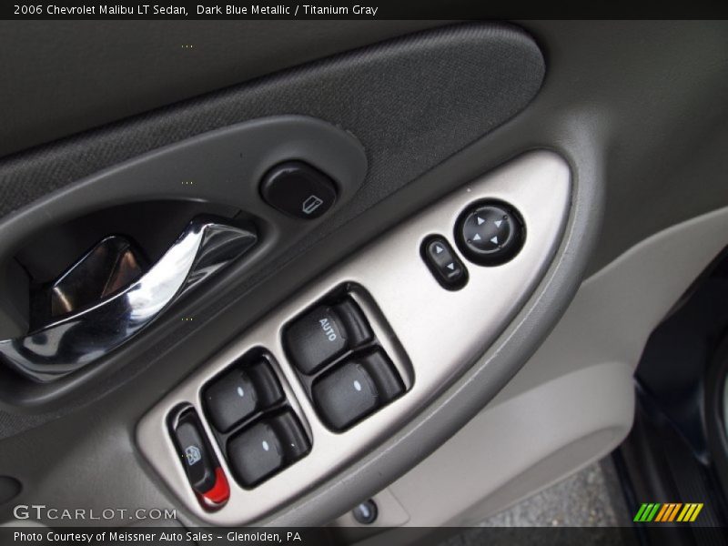 Dark Blue Metallic / Titanium Gray 2006 Chevrolet Malibu LT Sedan