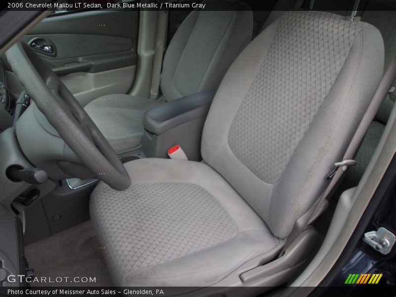 Dark Blue Metallic / Titanium Gray 2006 Chevrolet Malibu LT Sedan
