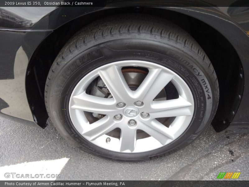 Obsidian Black / Cashmere 2009 Lexus ES 350