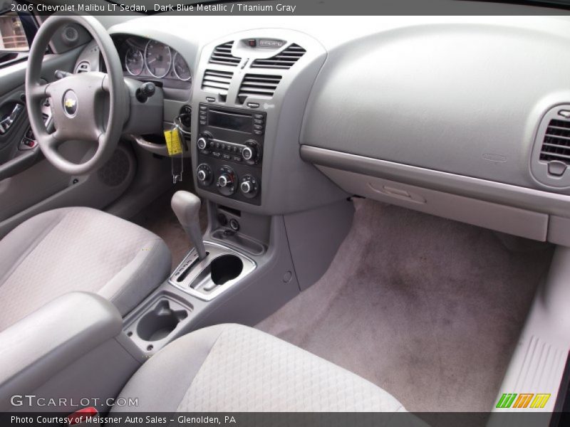Dark Blue Metallic / Titanium Gray 2006 Chevrolet Malibu LT Sedan