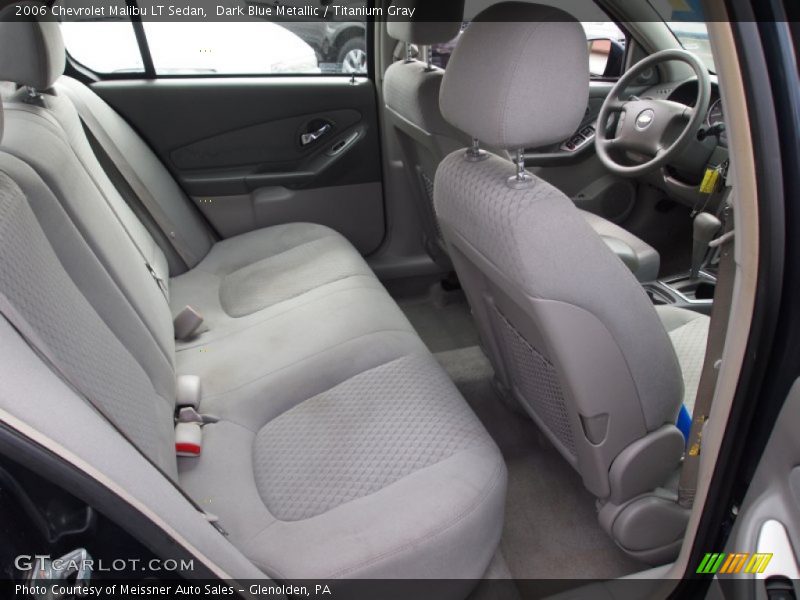 Dark Blue Metallic / Titanium Gray 2006 Chevrolet Malibu LT Sedan