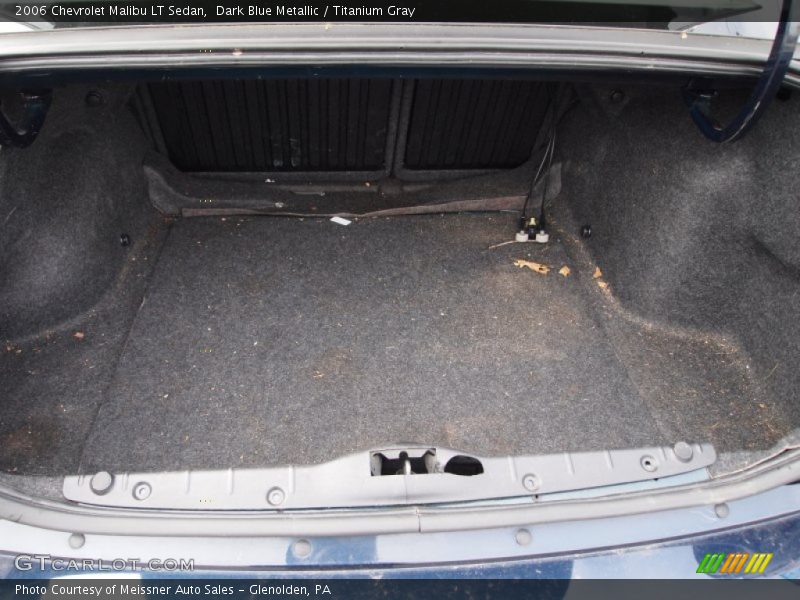 Dark Blue Metallic / Titanium Gray 2006 Chevrolet Malibu LT Sedan