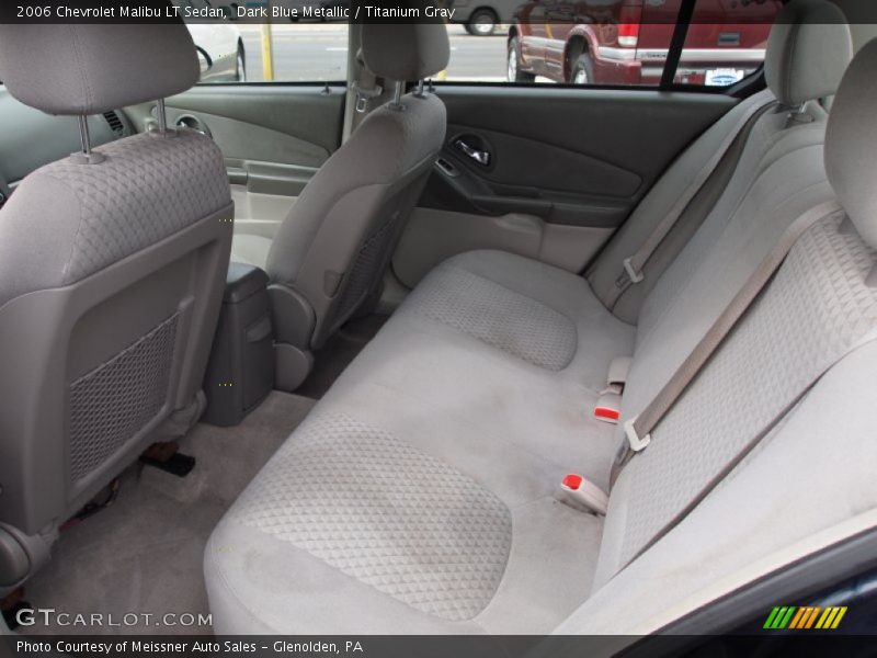 Dark Blue Metallic / Titanium Gray 2006 Chevrolet Malibu LT Sedan