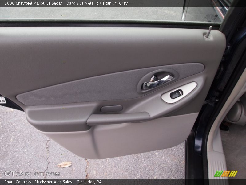 Dark Blue Metallic / Titanium Gray 2006 Chevrolet Malibu LT Sedan