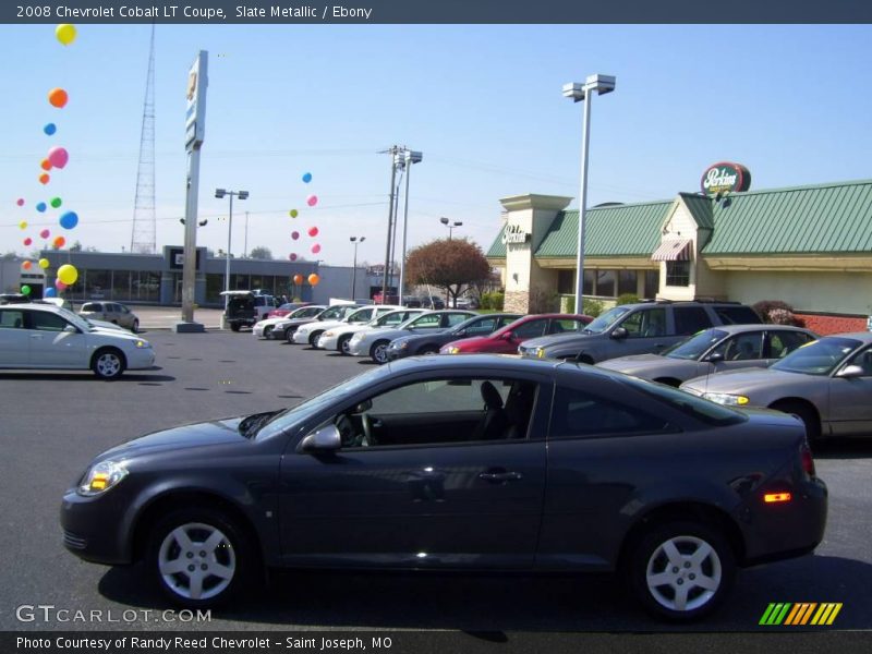 Slate Metallic / Ebony 2008 Chevrolet Cobalt LT Coupe