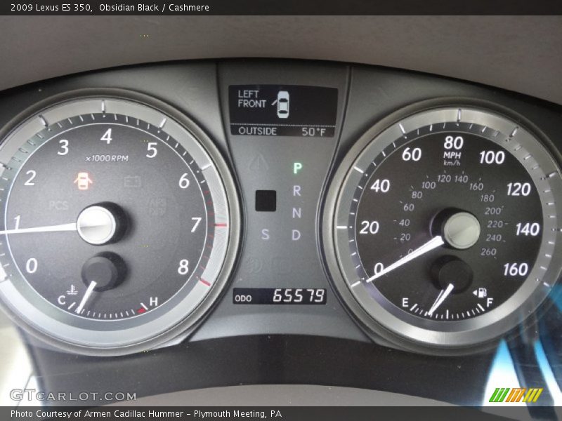 Obsidian Black / Cashmere 2009 Lexus ES 350
